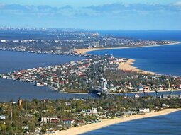 Отели и базы отдыха Затоки на карте